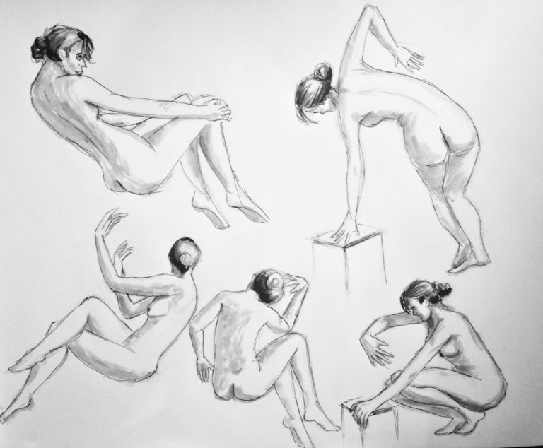 Life Drawing Practice